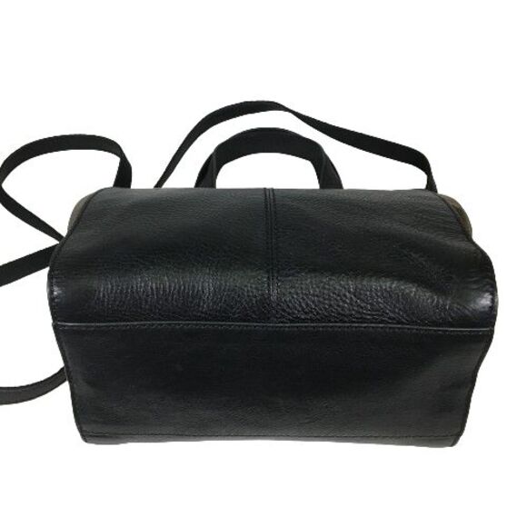 Fossil Tessa Satchel Handbag Color Block Leather Shopper Tote Shoulder Bag Purse - Picture 9 of 16